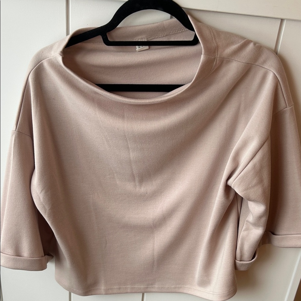 Elegant Cream Women's Top